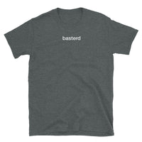 T-shirt Grey Tee with basterd print