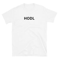 T-shirt White tee with HODL print